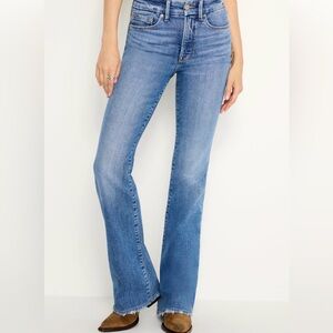 Good American Indigo Bootcut Jeans